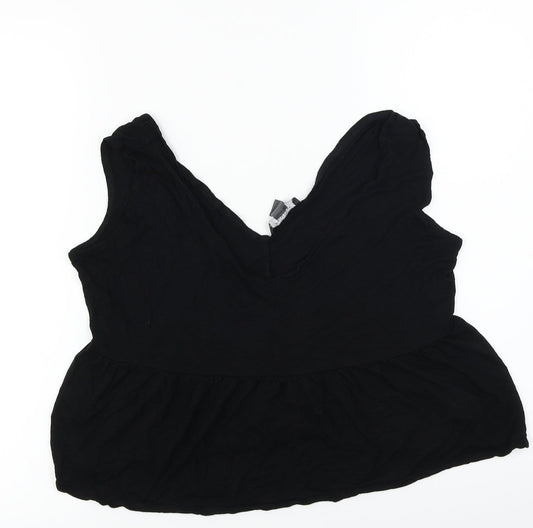 Primark  Womens Black   Basic T-Shirt Size S