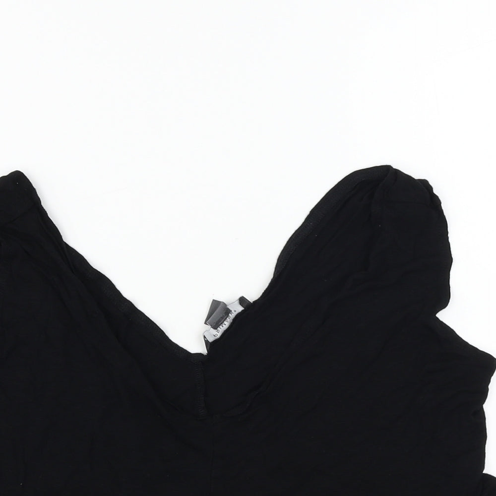 Primark  Womens Black   Basic T-Shirt Size S