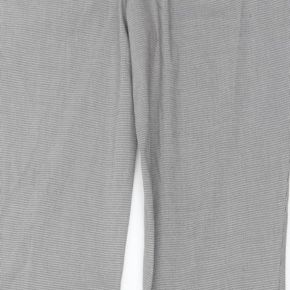Womens UK Size 32 in Zara Regular Fit  Grey Trousers