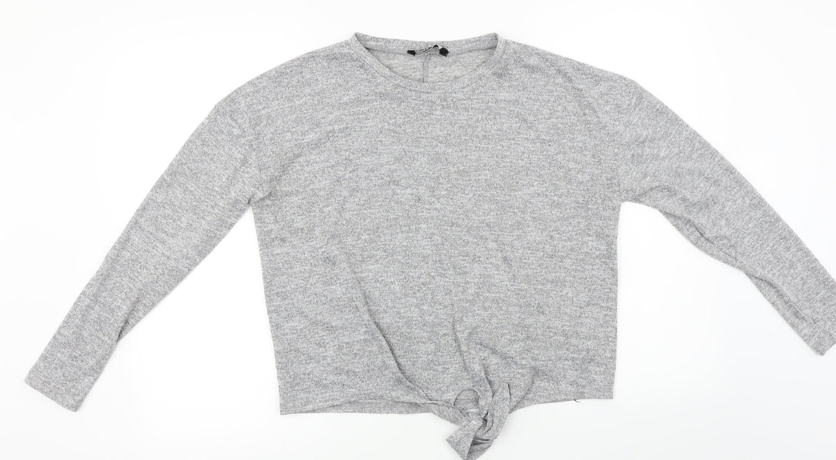 Pep&Co Womens Grey   Pullover Jumper Size 12