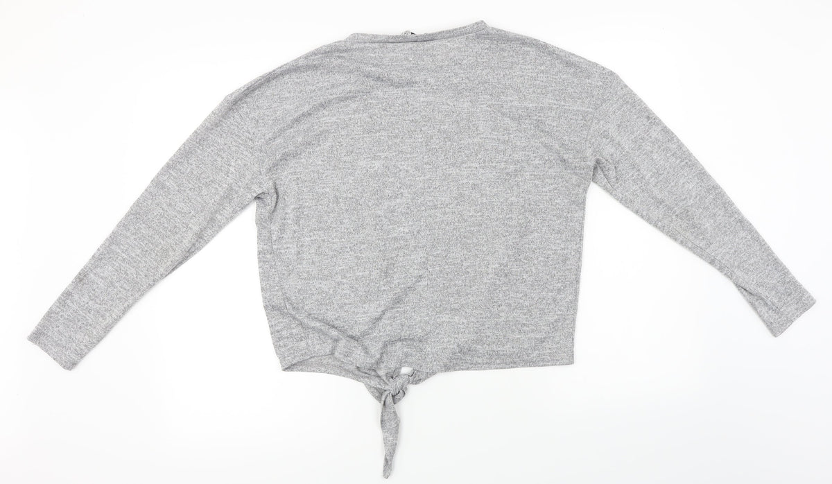 Pep&Co Womens Grey   Pullover Jumper Size 12