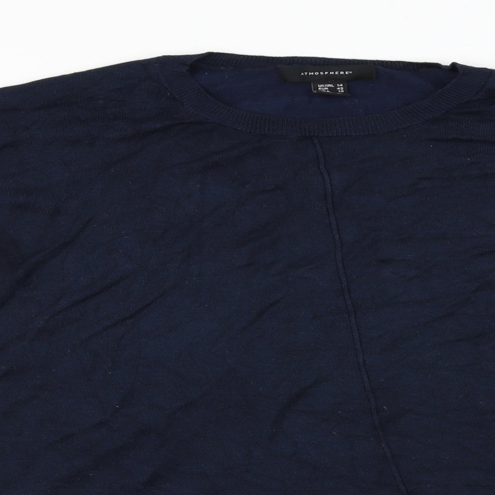 Atmosphere  Womens Blue   Pullover Jumper Size 14