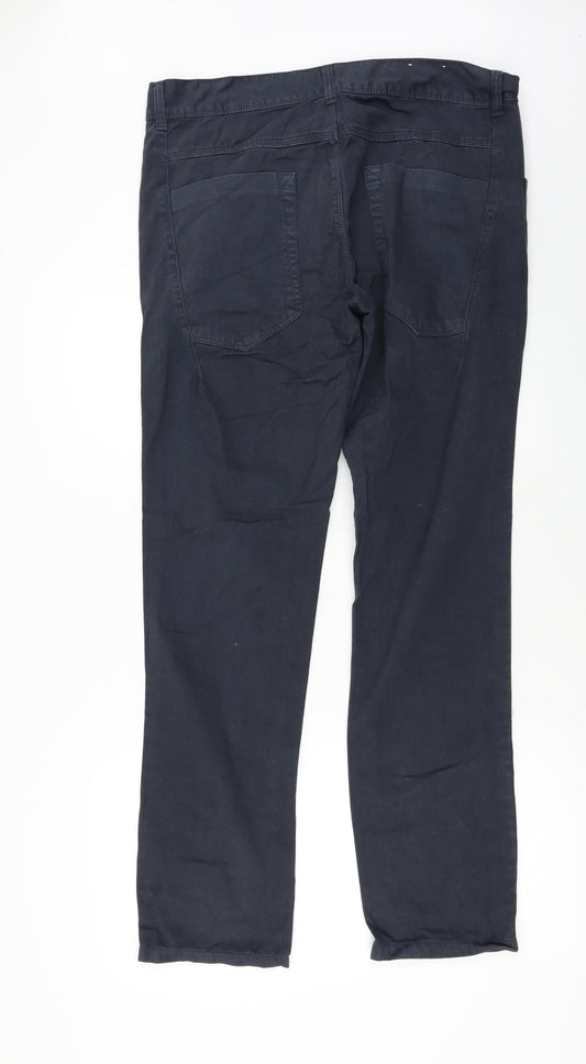Denim & Co. Womens Blue   Trousers  Size 30 in L34 in
