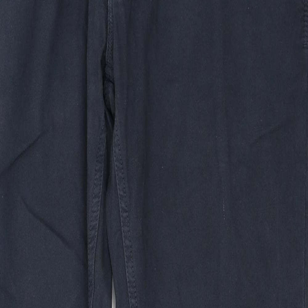 Womens UK Size 30 in Denim & Co. Regular Fit  Blue Trousers