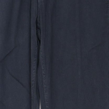 Womens UK Size 30 in Denim & Co. Regular Fit  Blue Trousers