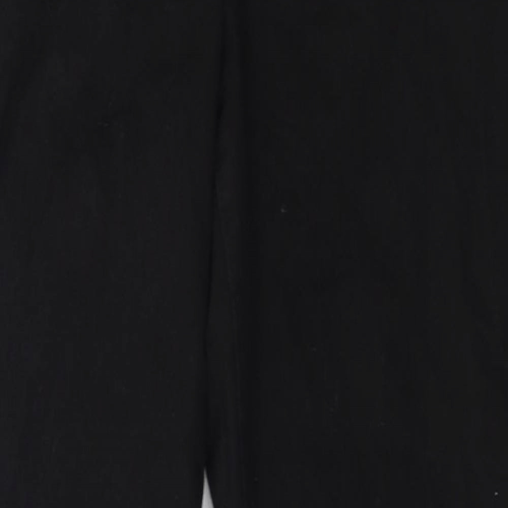Studio Womens Black   Trousers  Size 10 L25 in