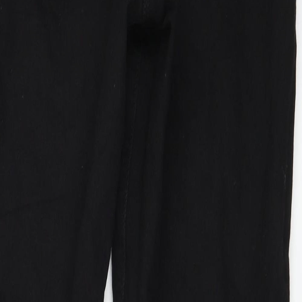 Studio Womens Black   Trousers  Size 10 L25 in