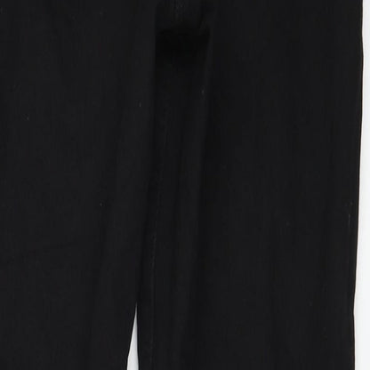 Studio Womens Black   Trousers  Size 10 L25 in