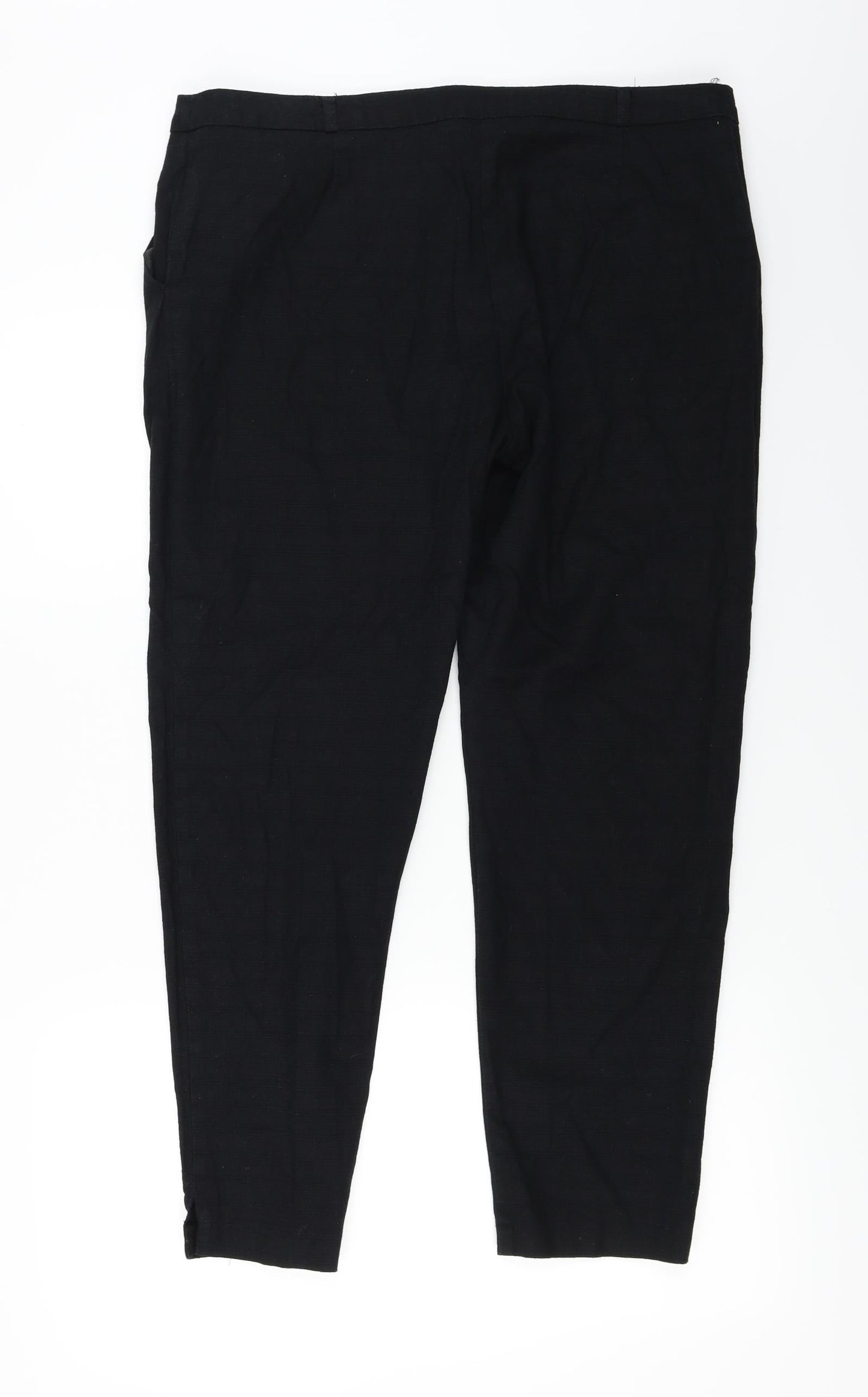 George  Womens Black   Trousers  Size 34 in L24 in