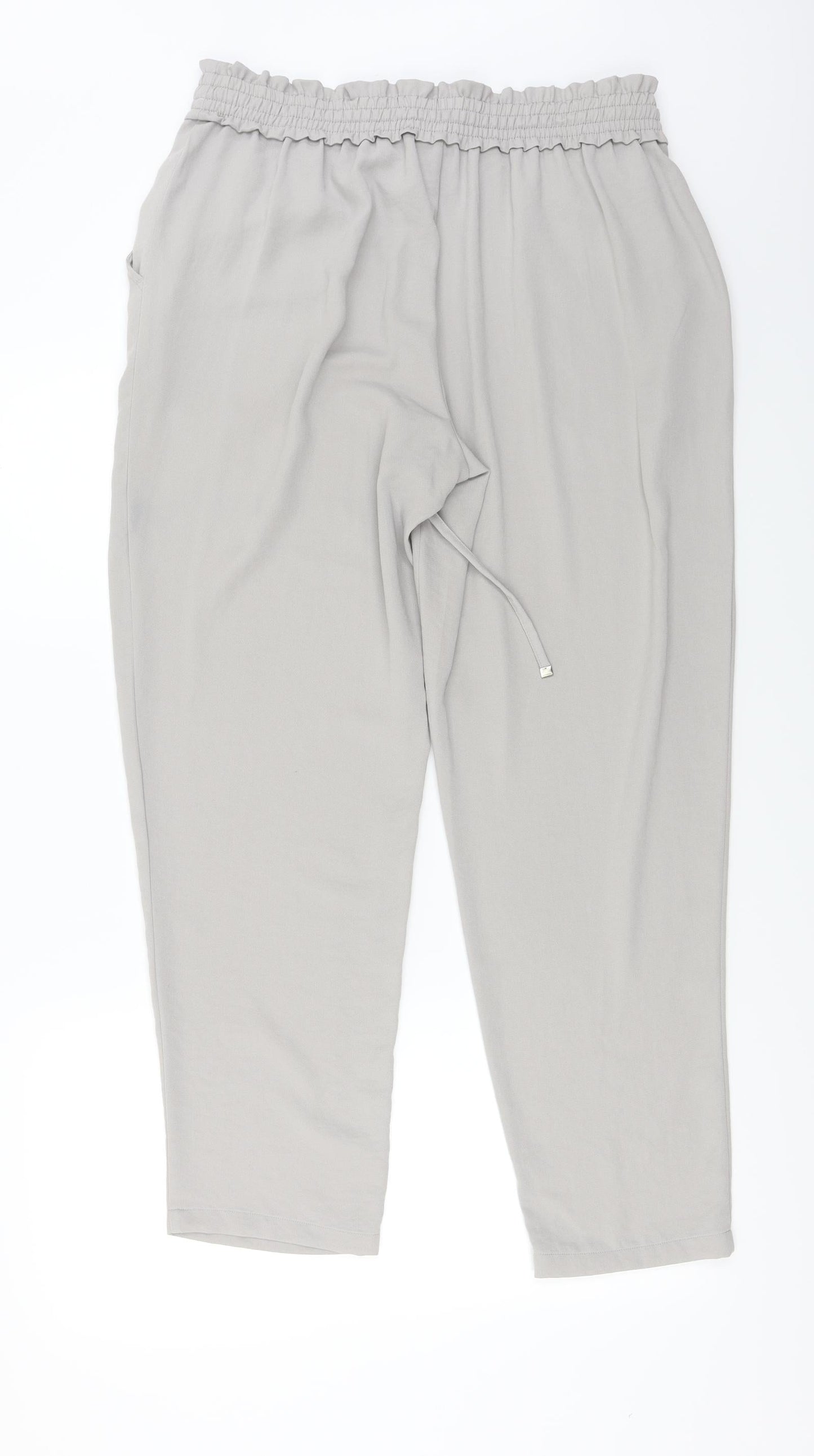 New Look  Womens Grey   Trousers  Size 14 L26 in