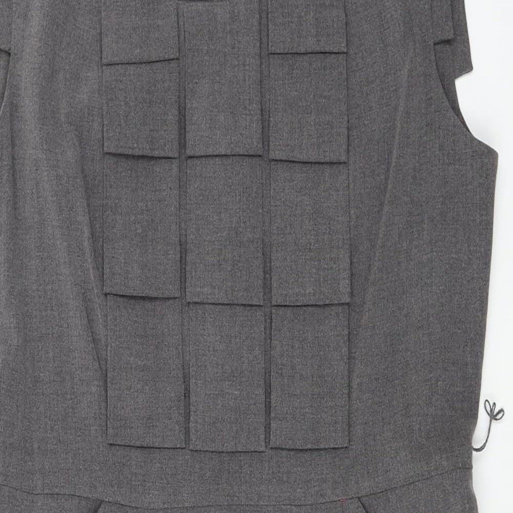 Sandra Darren  Womens Grey   A-Line  Size 12