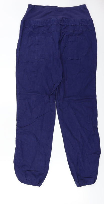 Womens UK Size 34 in EVIE Regular Fit  Blue Trousers
