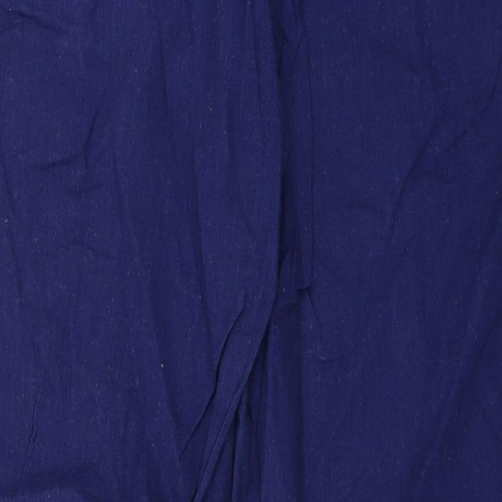 Womens UK Size 34 in EVIE Regular Fit  Blue Trousers