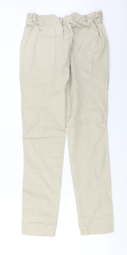 basic garment Womens Beige   Trousers  Size 24 in L27 in