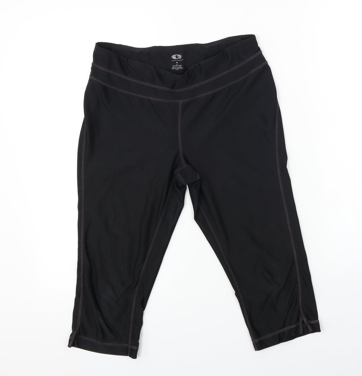 Authentic Womens Black   Cropped Leggings Size S