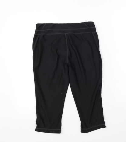 Authentic Womens Black   Cropped Leggings Size S