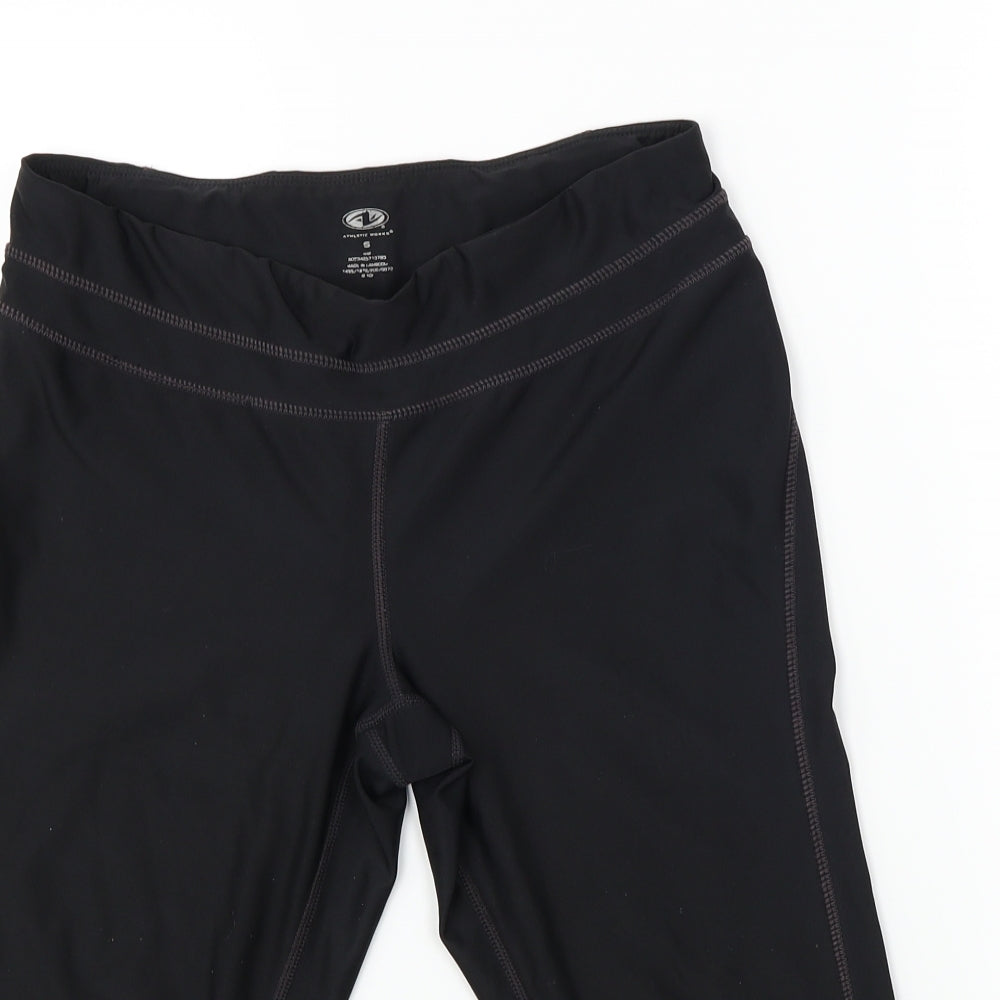 Authentic Womens Black   Cropped Leggings Size S