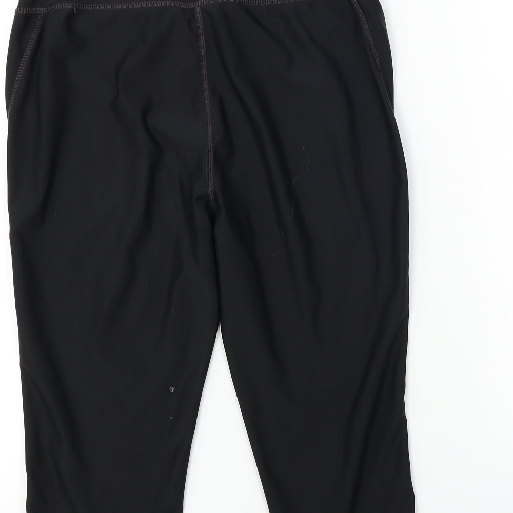 Authentic Womens Black   Cropped Leggings Size S