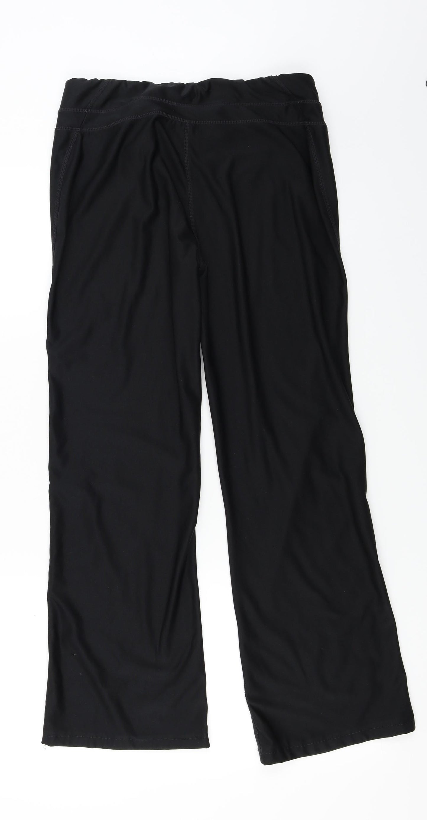 authentic works  Womens Black    Leggings Size S L25 in