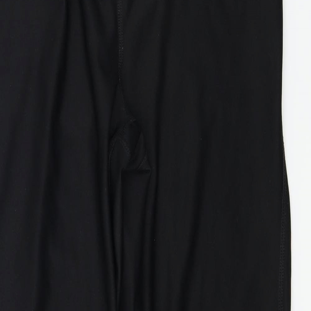 authentic works  Womens Black    Leggings Size S L25 in