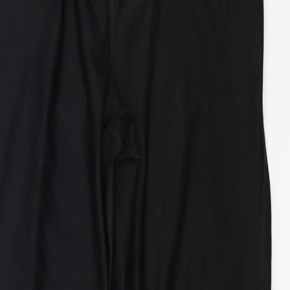 authentic works  Womens Black    Leggings Size S L25 in
