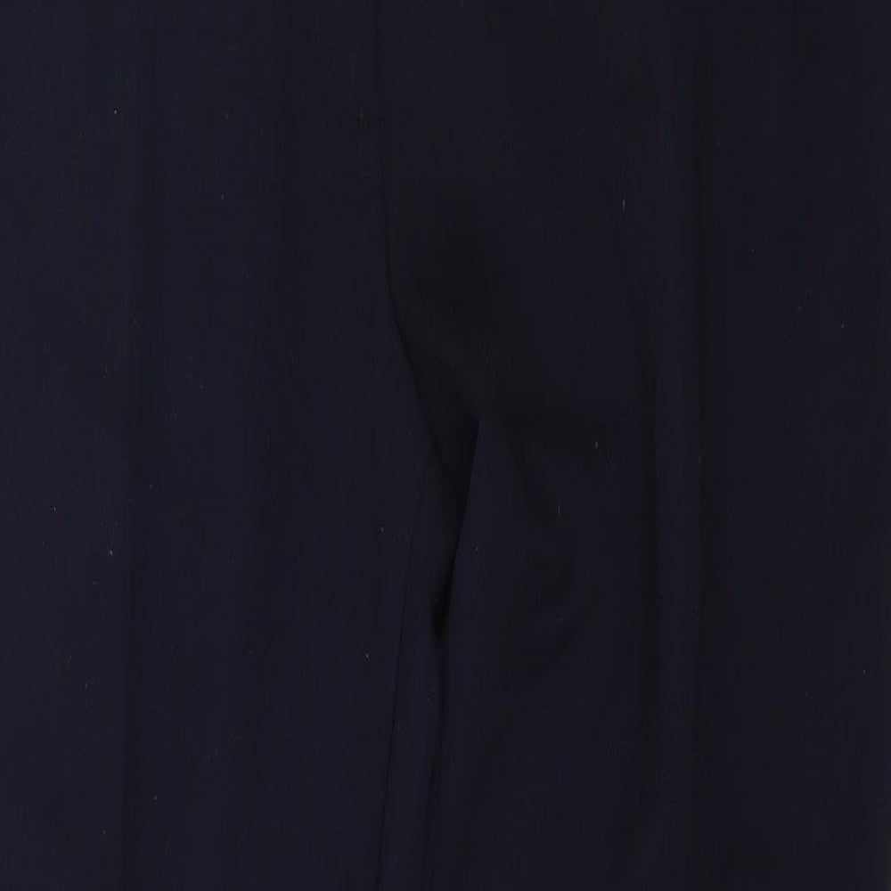 Womens UK Size 16 Marks and Spencer Regular Fit  Blue Trousers