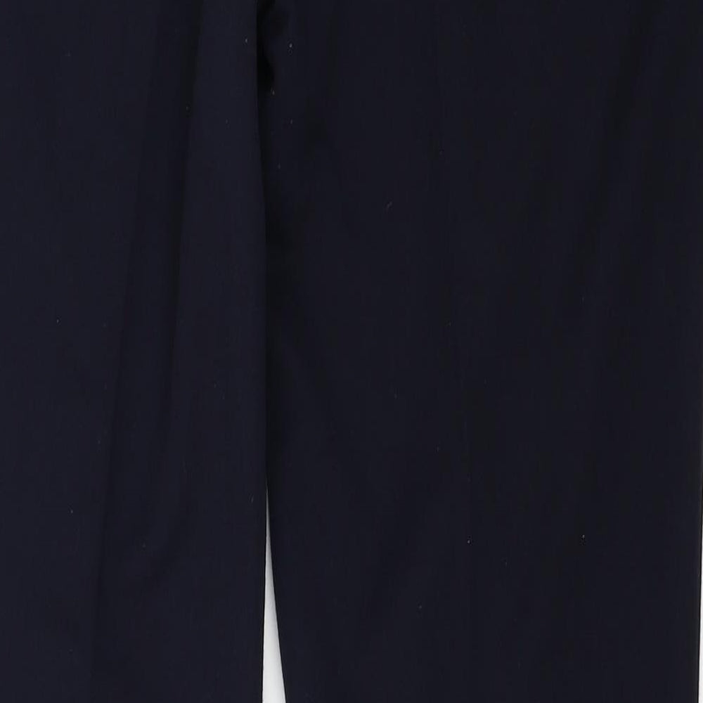 Womens UK Size 16 Marks and Spencer Regular Fit  Blue Trousers