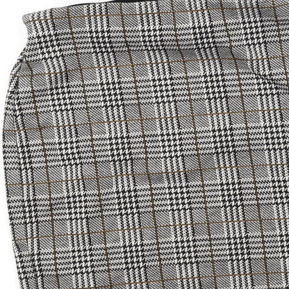 New Look  Womens Grey Check  Bandage Skirt Size 8