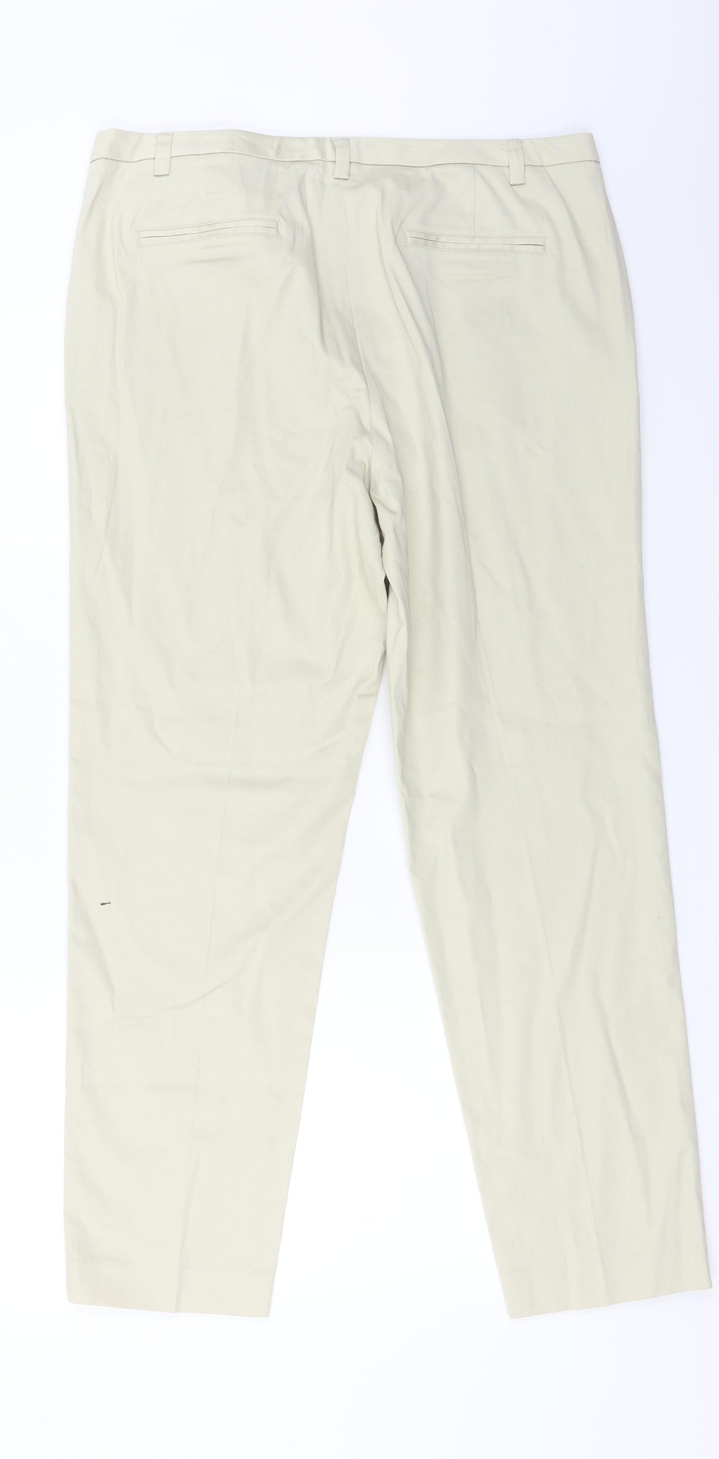 R Edition  Womens Beige   Trousers  Size 16 L25 in