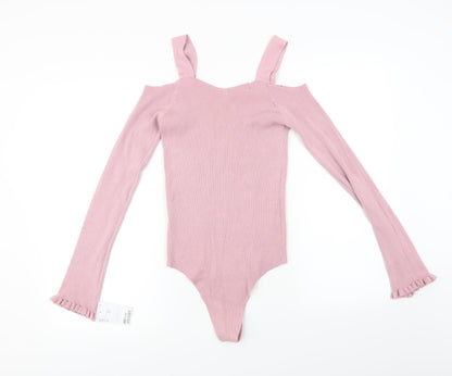 Vogue  Womens Pink   Bodysuit One-Piece Size XS