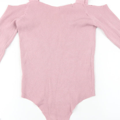 Vogue  Womens Pink   Bodysuit One-Piece Size XS