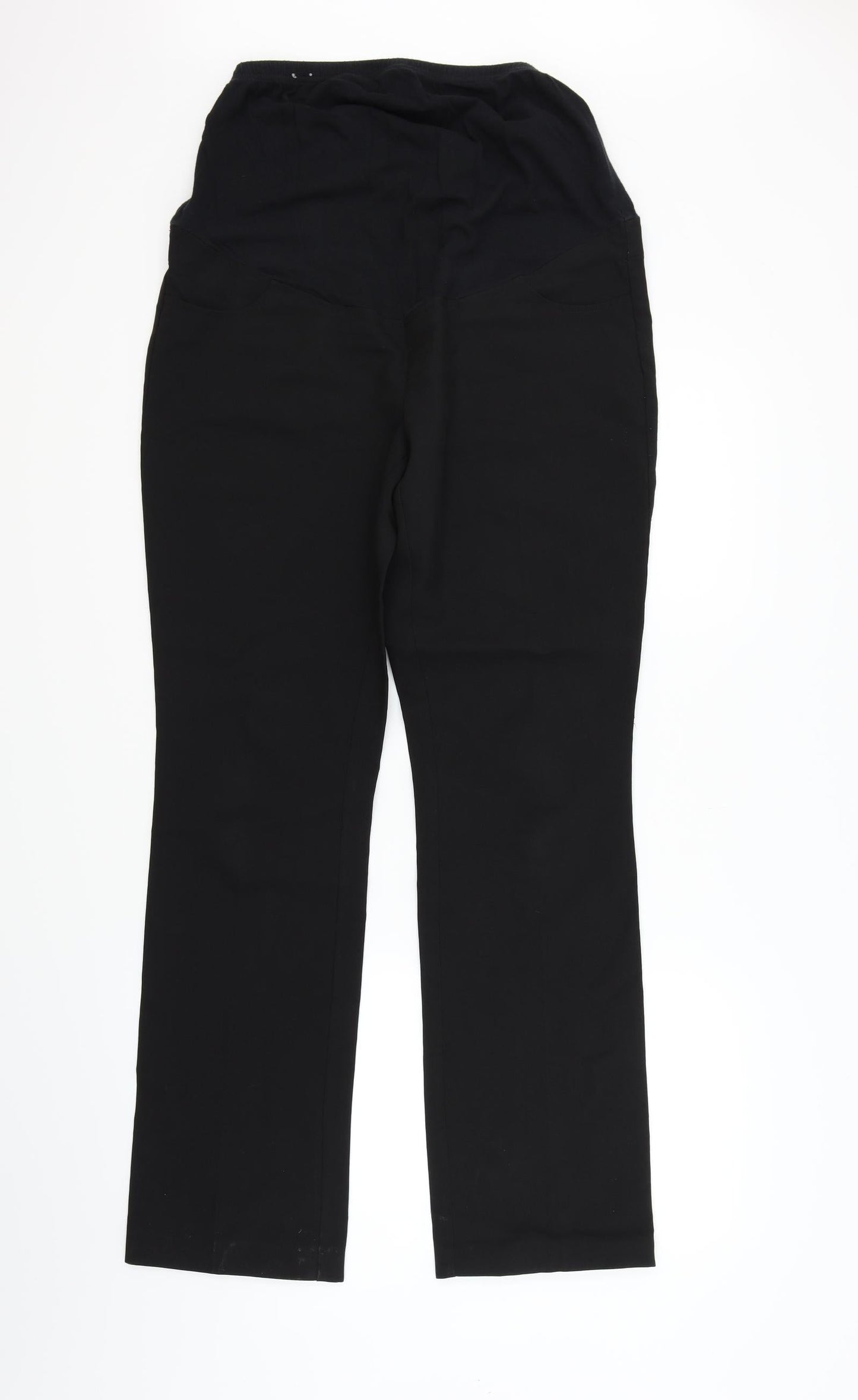 New Look Womens Black   Trousers  Size 12 L28 in