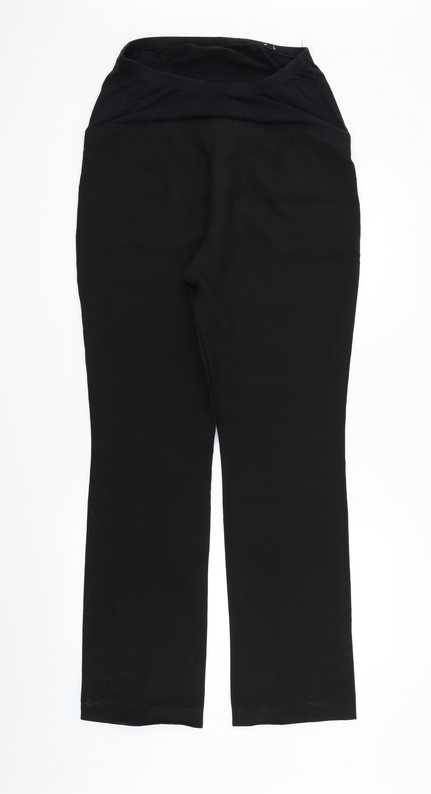 New Look Womens Black   Trousers  Size 12 L28 in