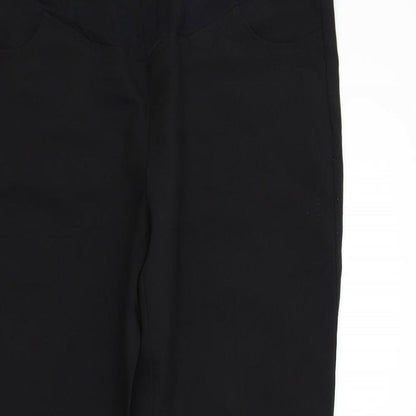 New Look Womens Black   Trousers  Size 12 L28 in
