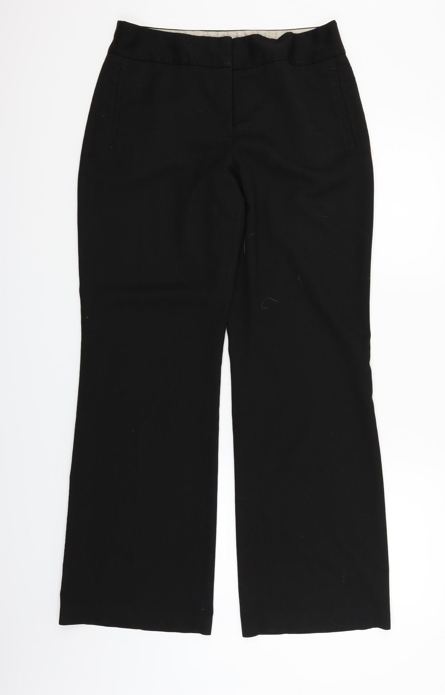New Look Womens Black   Trousers  Size 12 L29 in