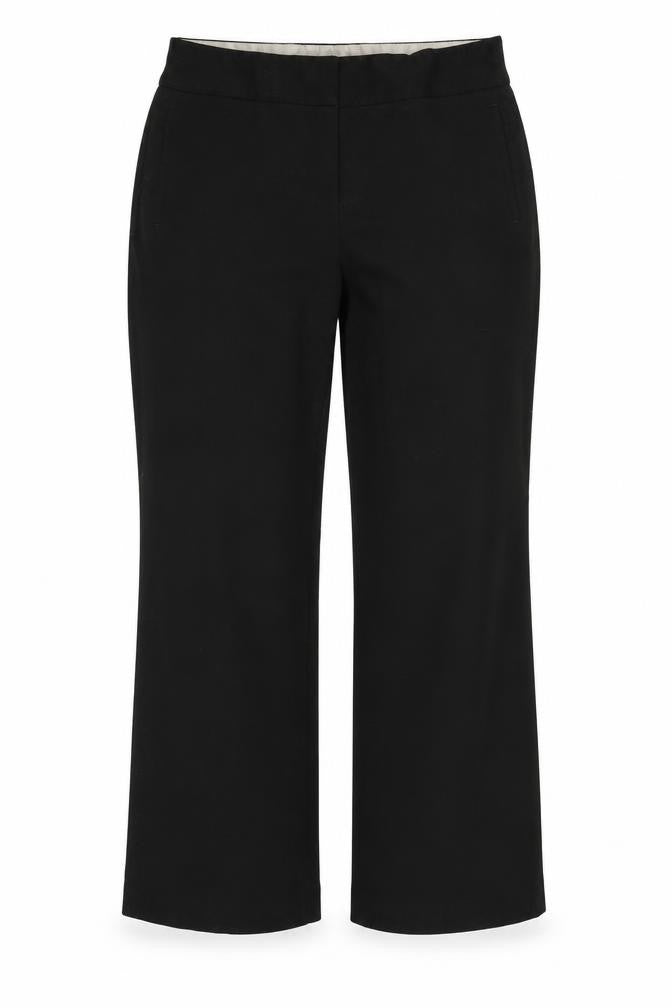 Womens UK Size 12 New Look Regular Fit  Black Trousers