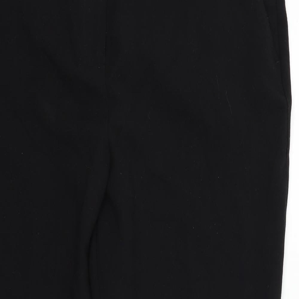 FWM Womens Black   Trousers  Size 16 L26 in