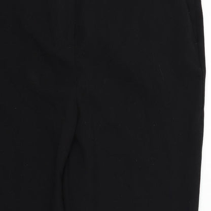 FWM Womens Black   Trousers  Size 16 L26 in