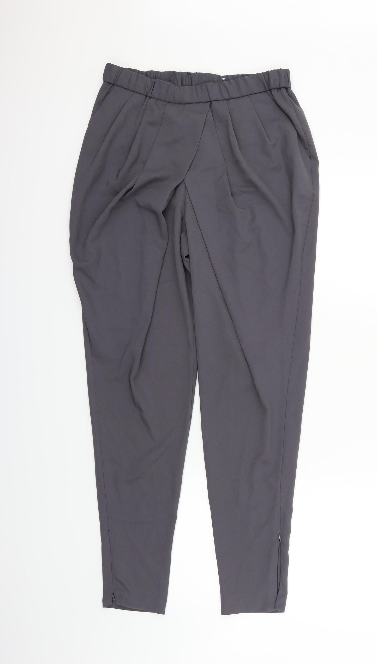 Womens UK Size 8 Very Regular Fit  Grey Trousers