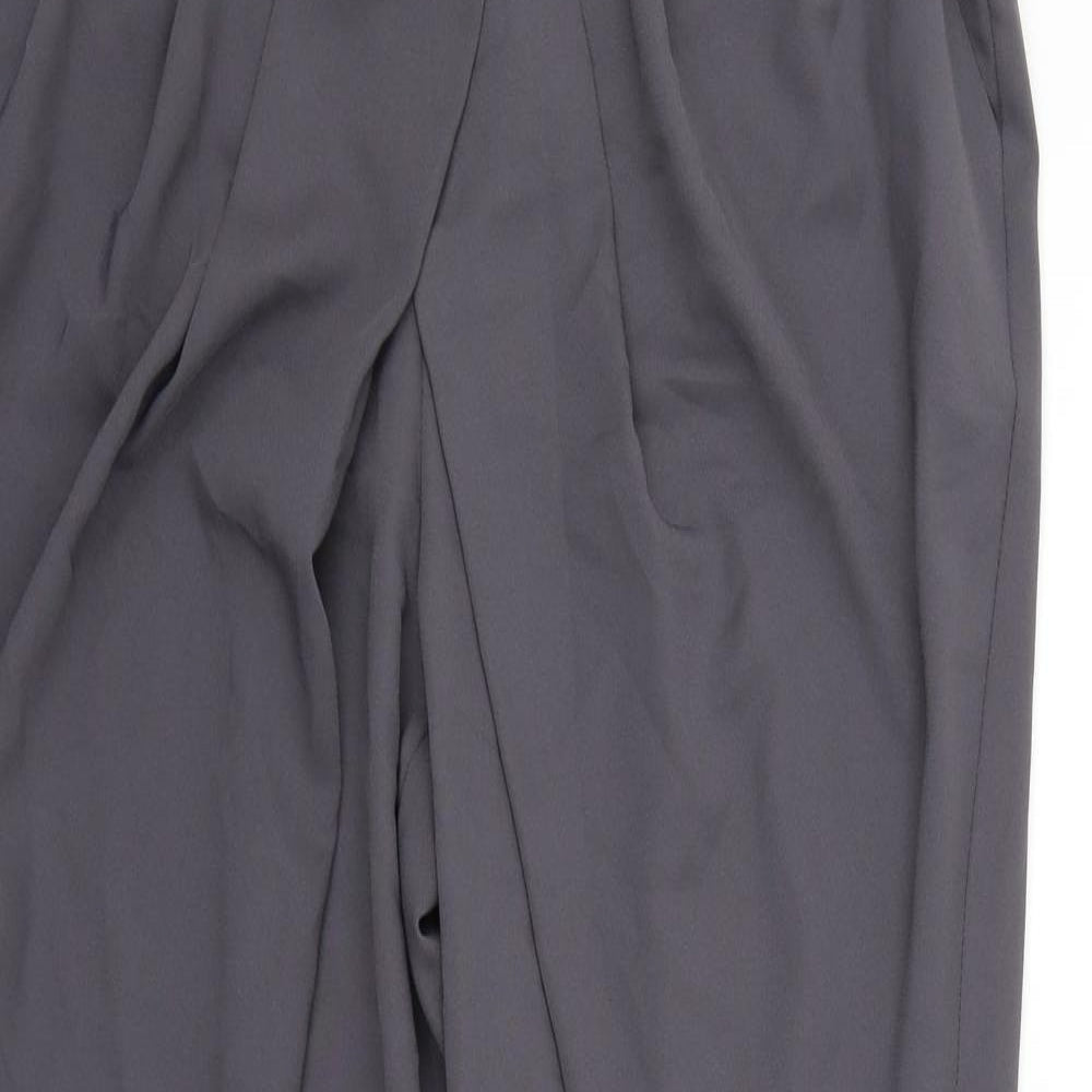 Womens UK Size 8 Very Regular Fit  Grey Trousers