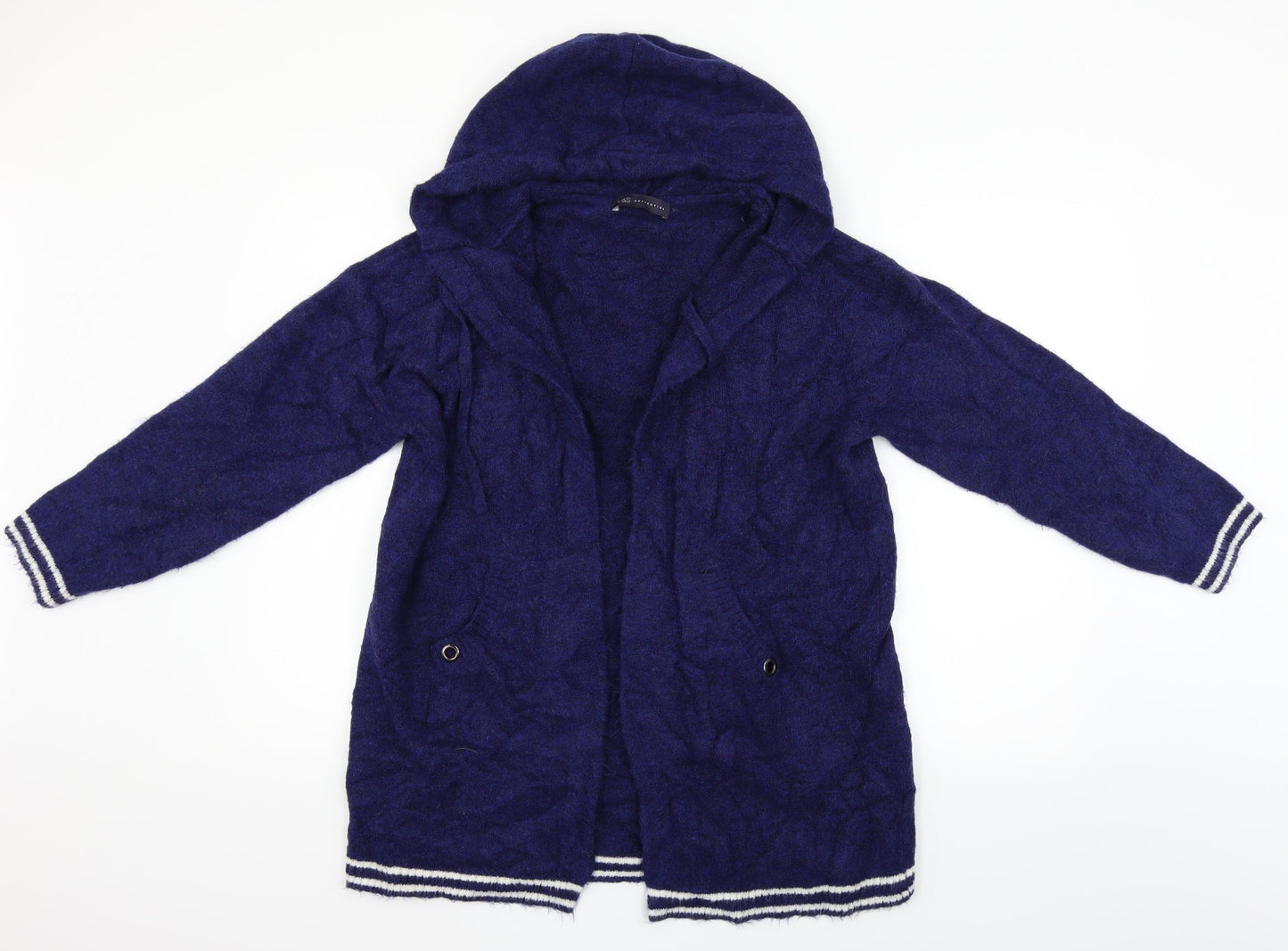 Marks and Spencer Womens Blue   Cardigan Jumper Size M