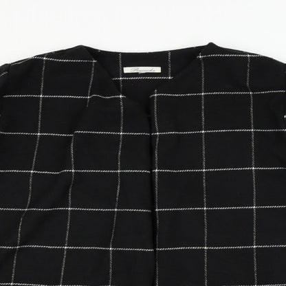 Womens UK Size L Peacocks Black Jacket