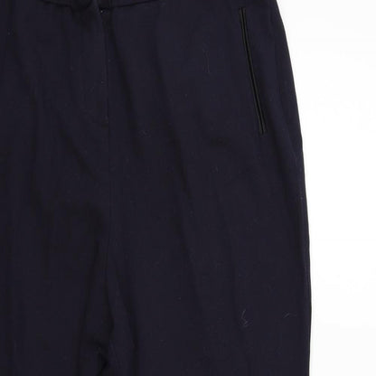 Womens UK Size 18 MAGI Regular Fit  Blue Trousers