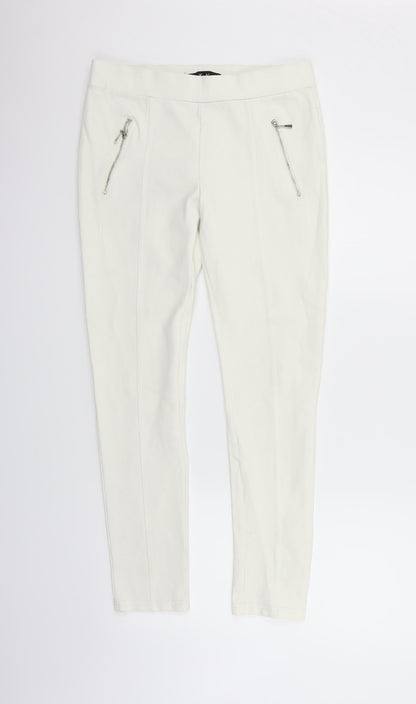 Lina Womens Silver   Jegging Trousers Size XL L26 in