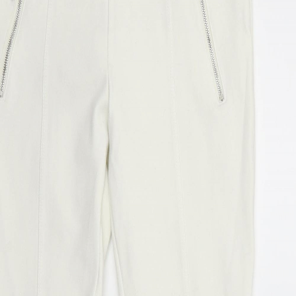 Lina Womens Silver   Jegging Trousers Size XL L26 in