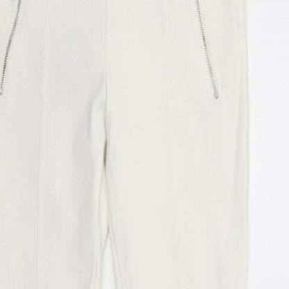 Lina Womens Silver   Jegging Trousers Size XL L26 in