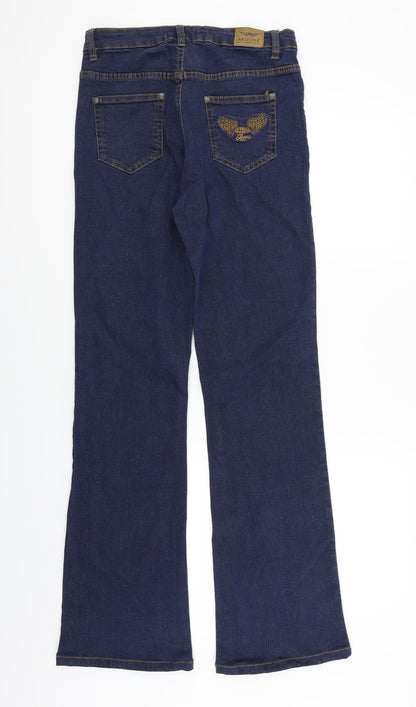 AriZona Womens Blue   Trousers  Size 10 L35 in