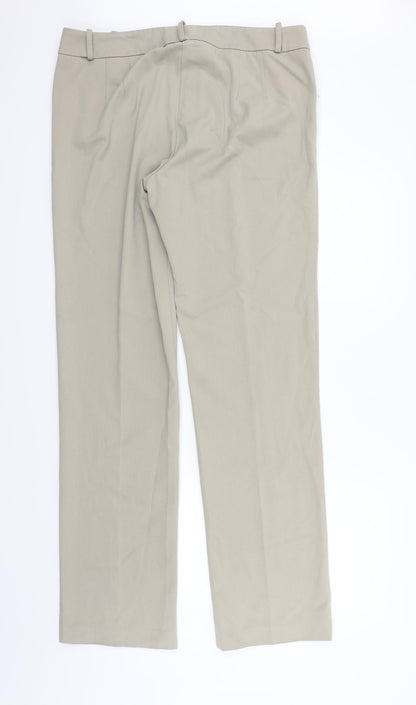 le luxe Womens Beige   Trousers  Size 16 L34 in