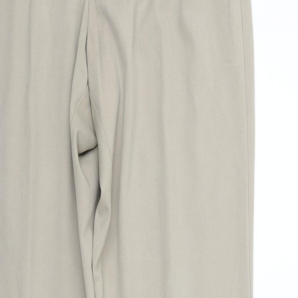 le luxe Womens Beige   Trousers  Size 16 L34 in
