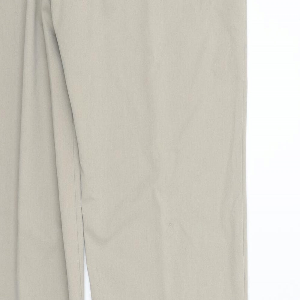 le luxe Womens Beige   Trousers  Size 16 L34 in